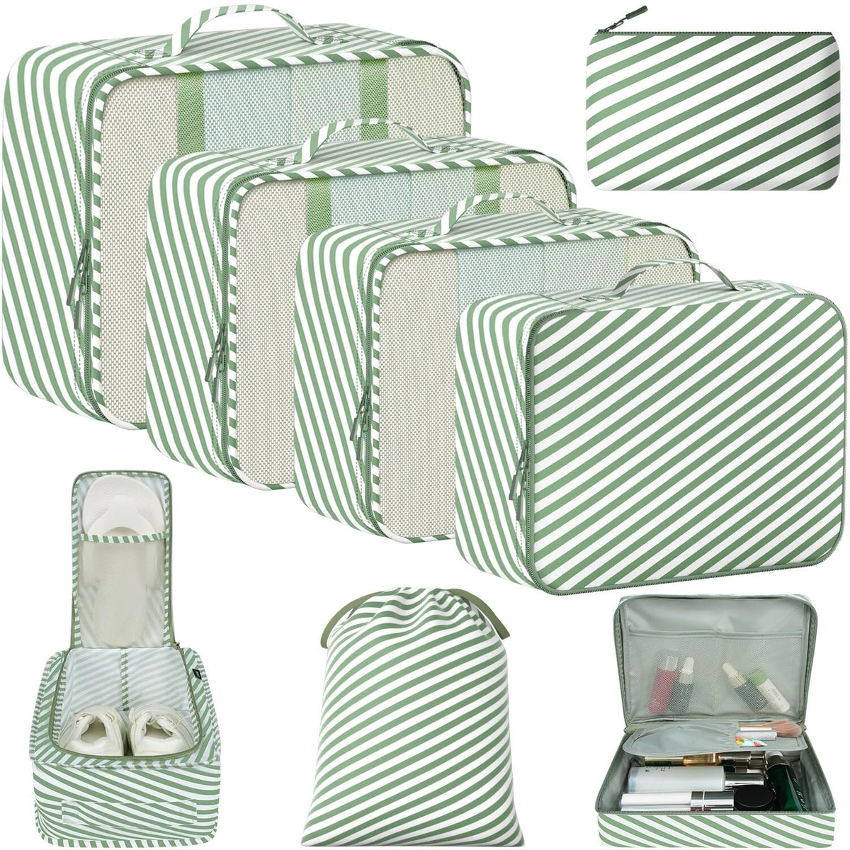Multi-Piece Packing Cube Organizer Set