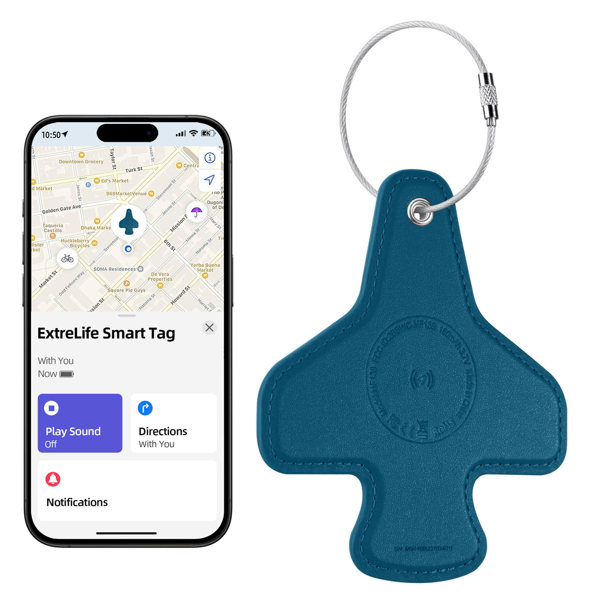 Smart Bluetooth Tracking Luggage Tag
