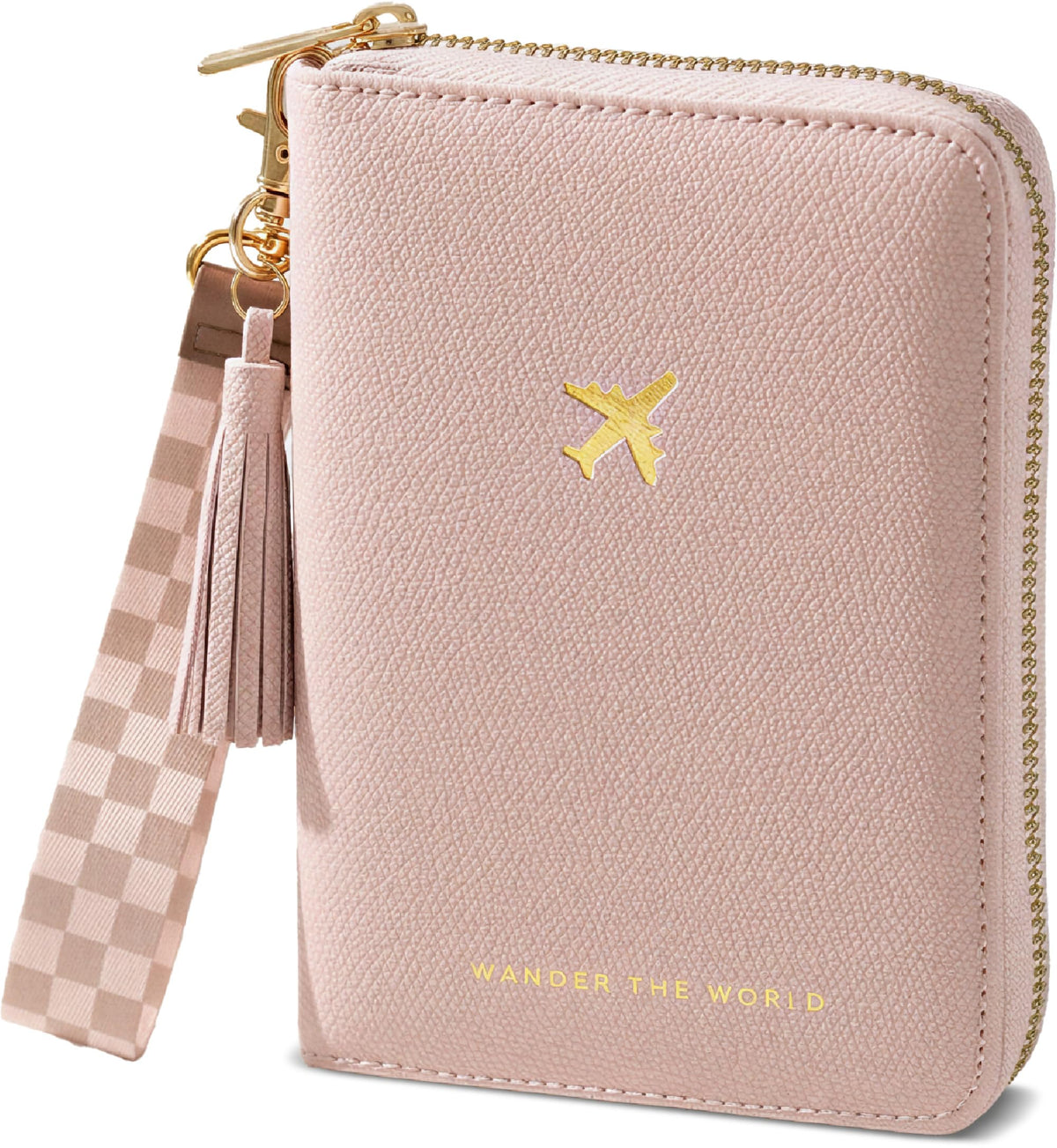 Passport Wallet with Detachable Wrist Strap