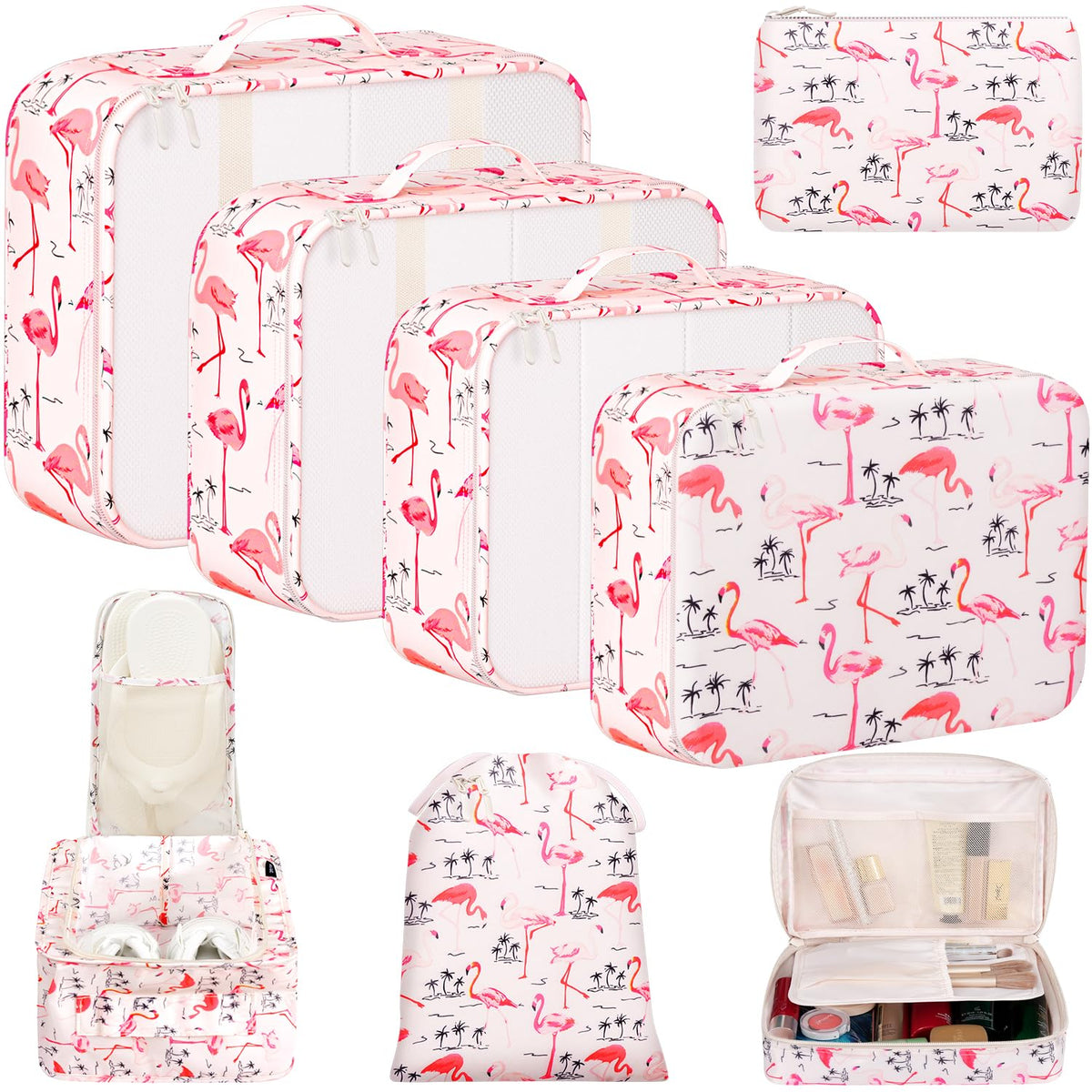 Multi-Piece Packing Cube Organizer Set