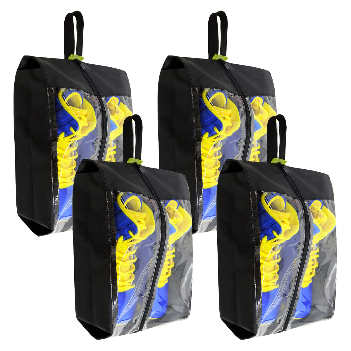 Multi-Pack Zippered Travel Shoe Bags
