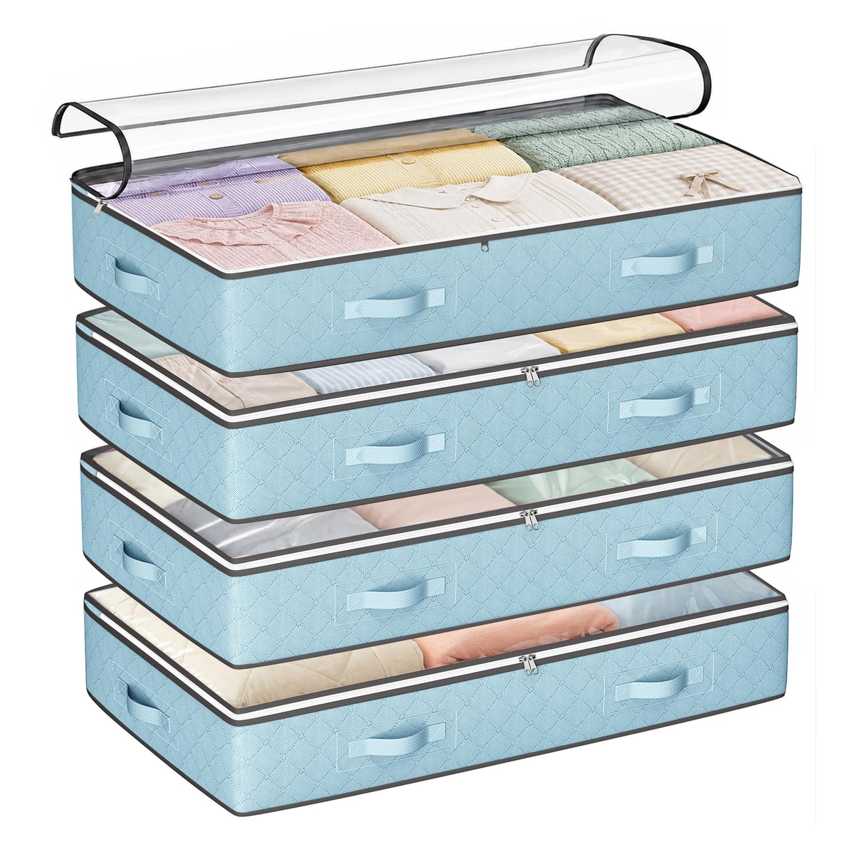 95L Under-Bed Clothing Storage Bags