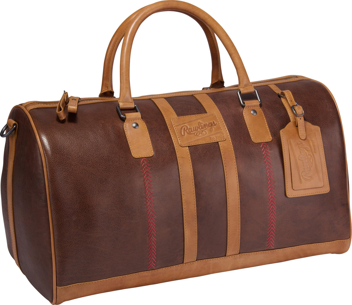 Genuine Leather Weekender Duffel