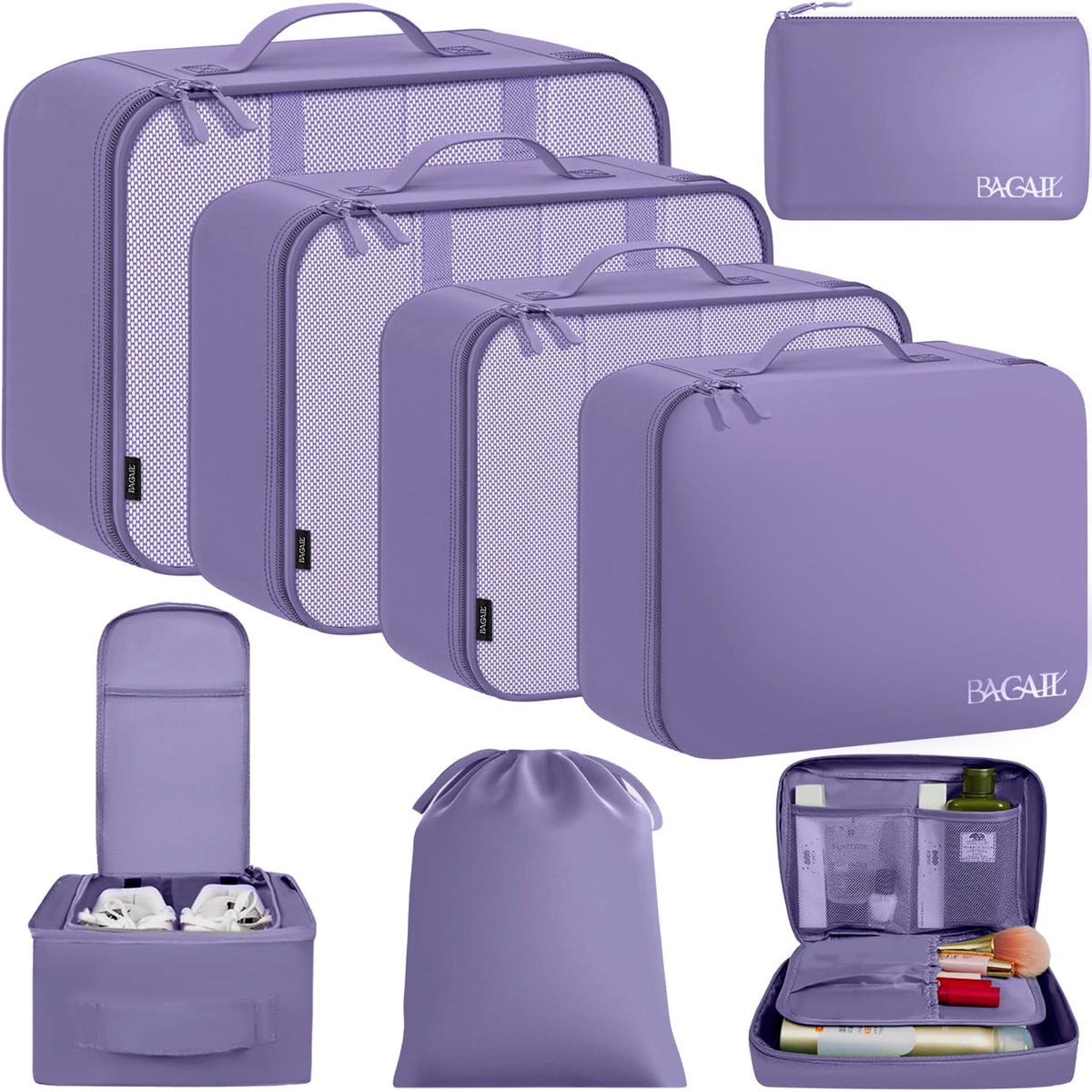 Multi-Piece Packing Cube Organizer Set