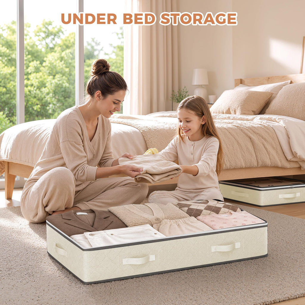 95L Under-Bed Clothing Storage Bags