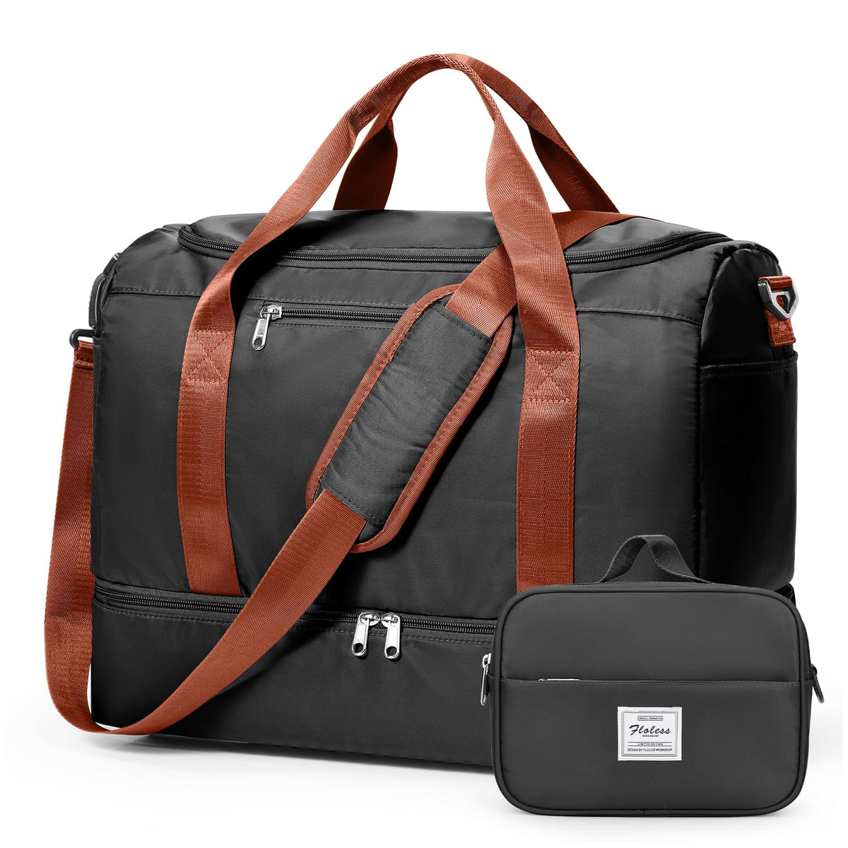 Three-Piece Weekender Travel Bag Set