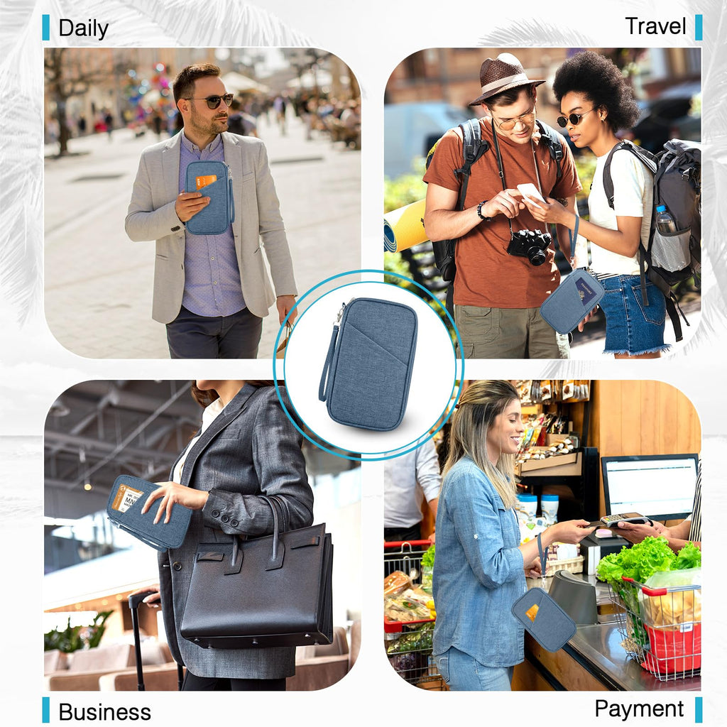 Family Passport and Travel Document Organizer