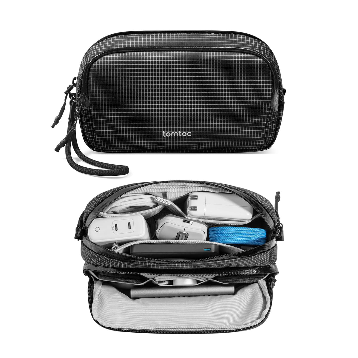 Water-Resistant Tech Accessory Pouch