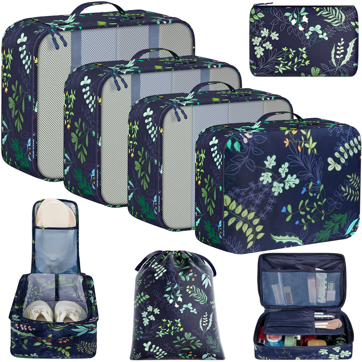 Multi-Piece Packing Cube Organizer Set