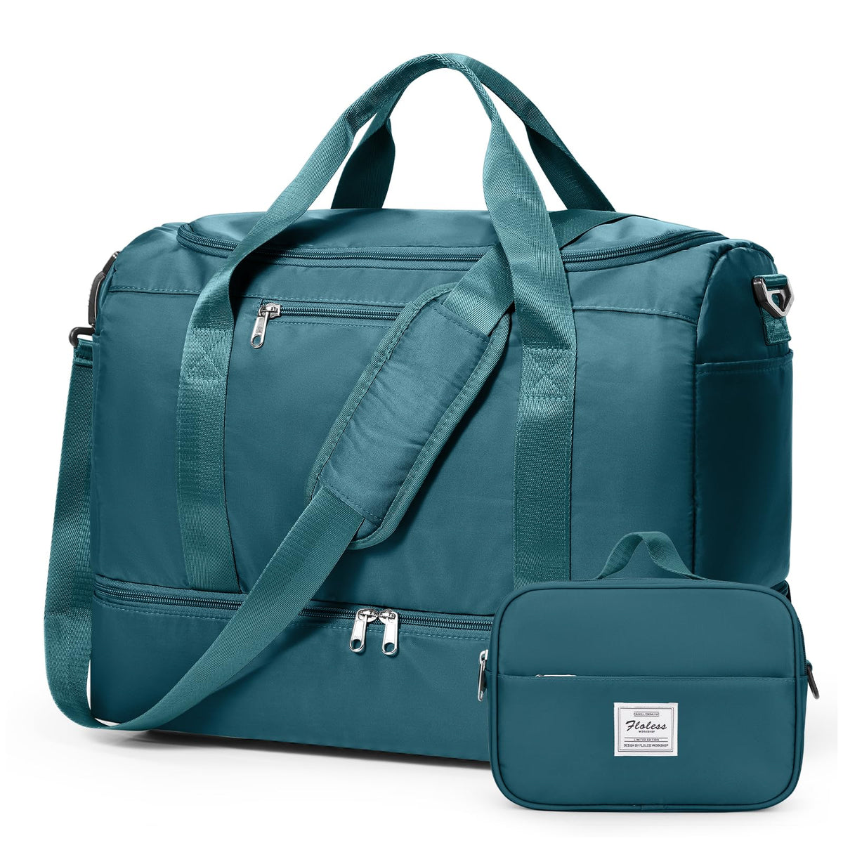Three-Piece Weekender Travel Bag Set