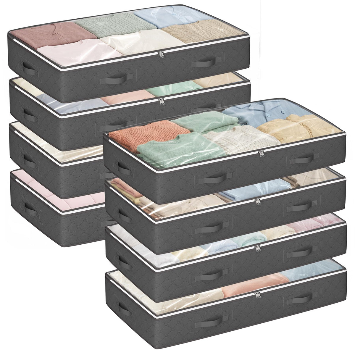 95L Under-Bed Clothing Storage Bags