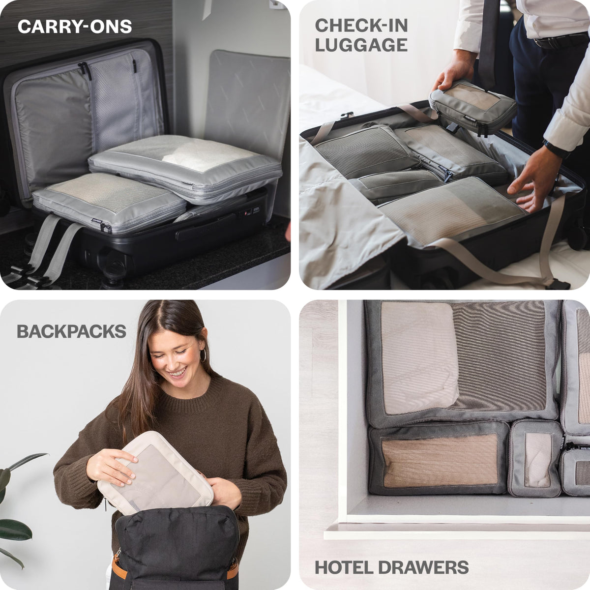 Compression Packing Cube Set