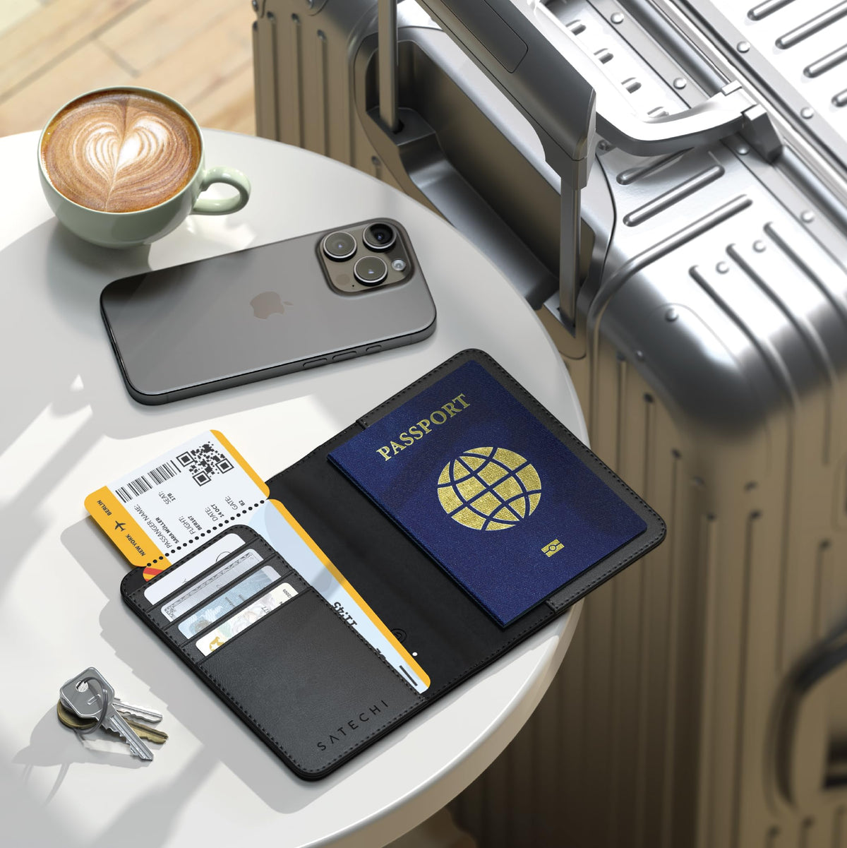 Trackable RFID Passport Cover