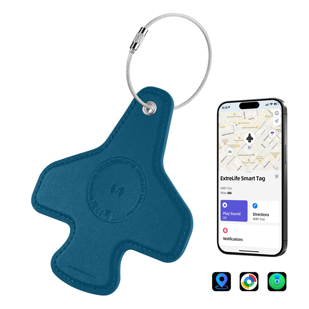 Smart Bluetooth Tracking Luggage Tag