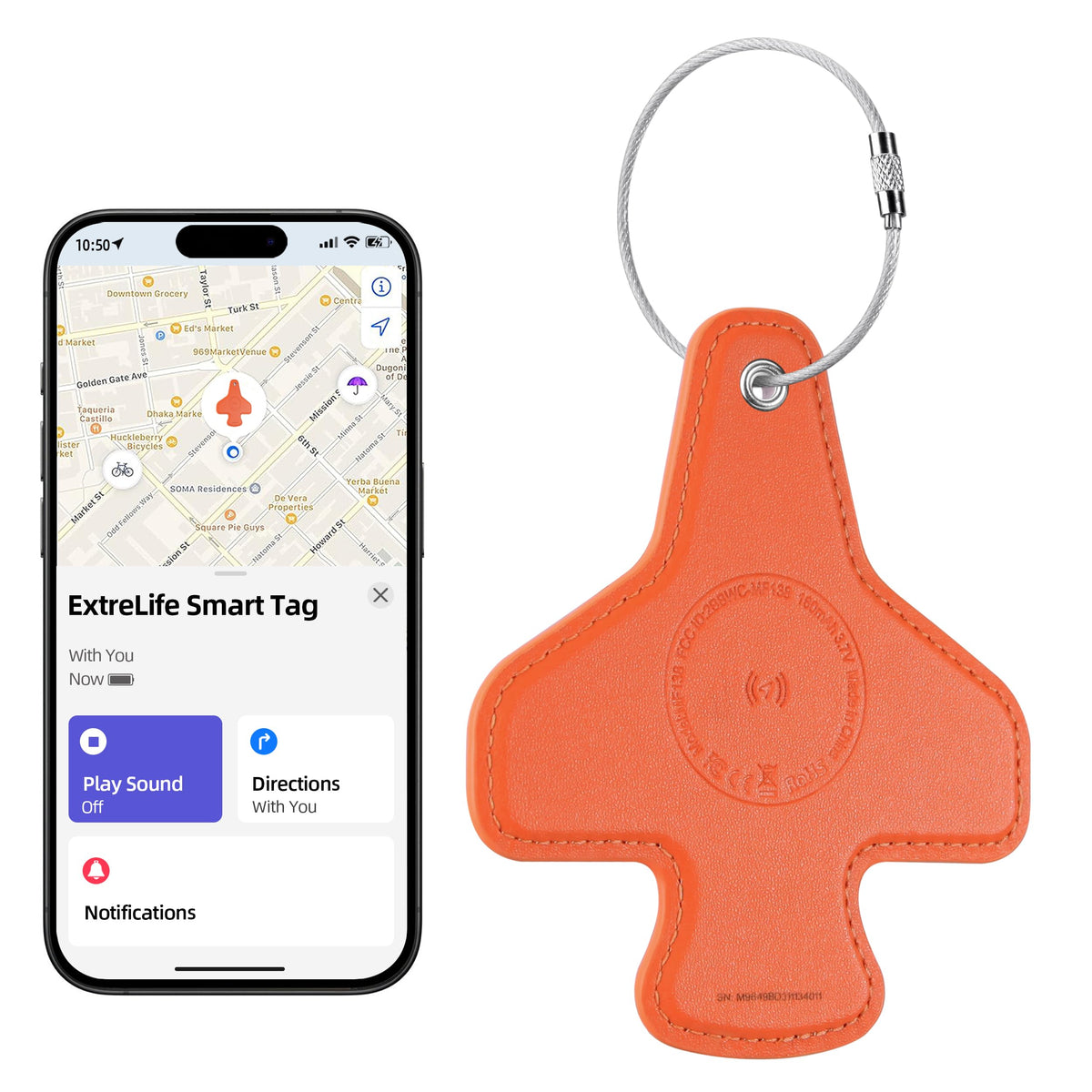 Smart Bluetooth Tracking Luggage Tag