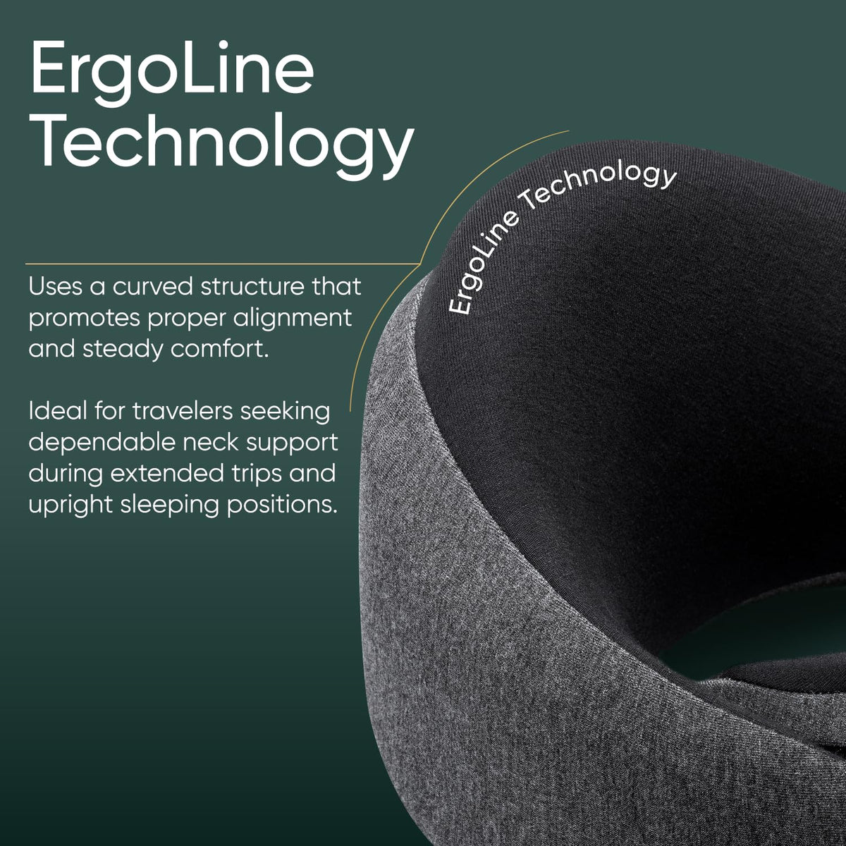 Memory Foam Travel Pillow Kit