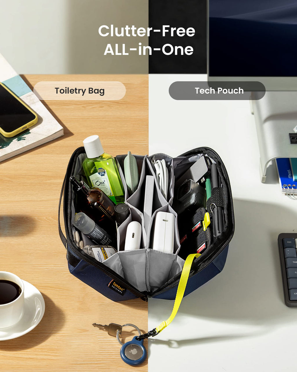 Structured Electronic Accessory Organizer