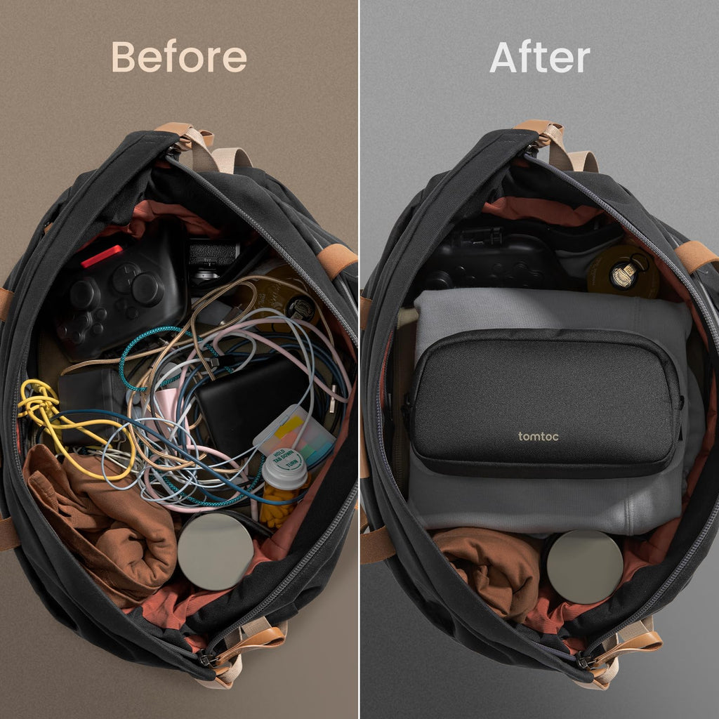 Water-Resistant Tech Accessory Pouch