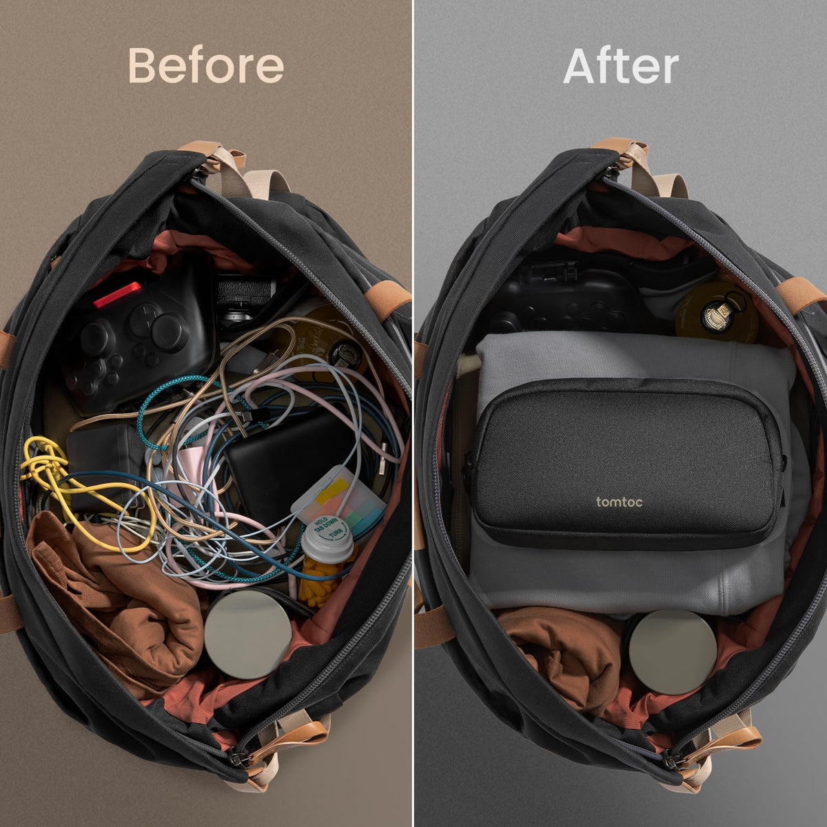 Water-Resistant Tech Accessory Pouch
