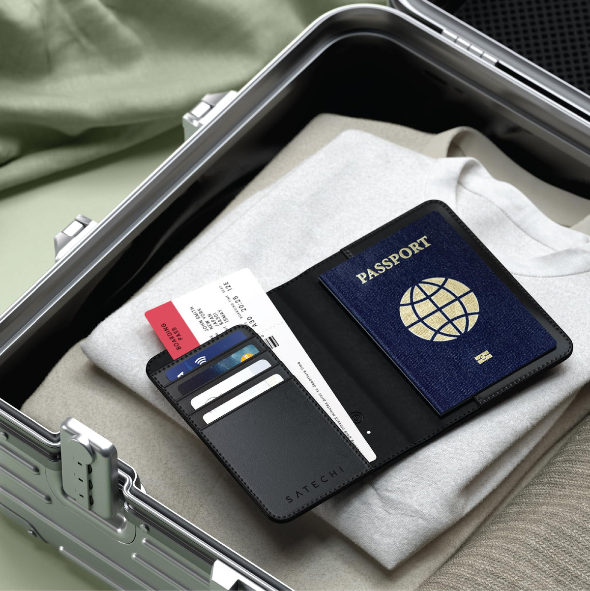 Trackable RFID Passport Cover