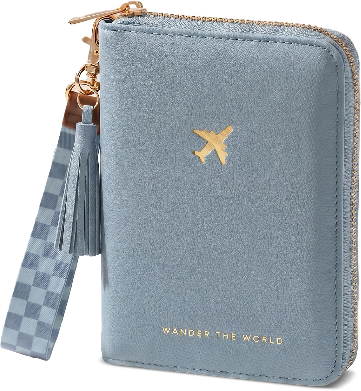 Passport Wallet with Detachable Wrist Strap