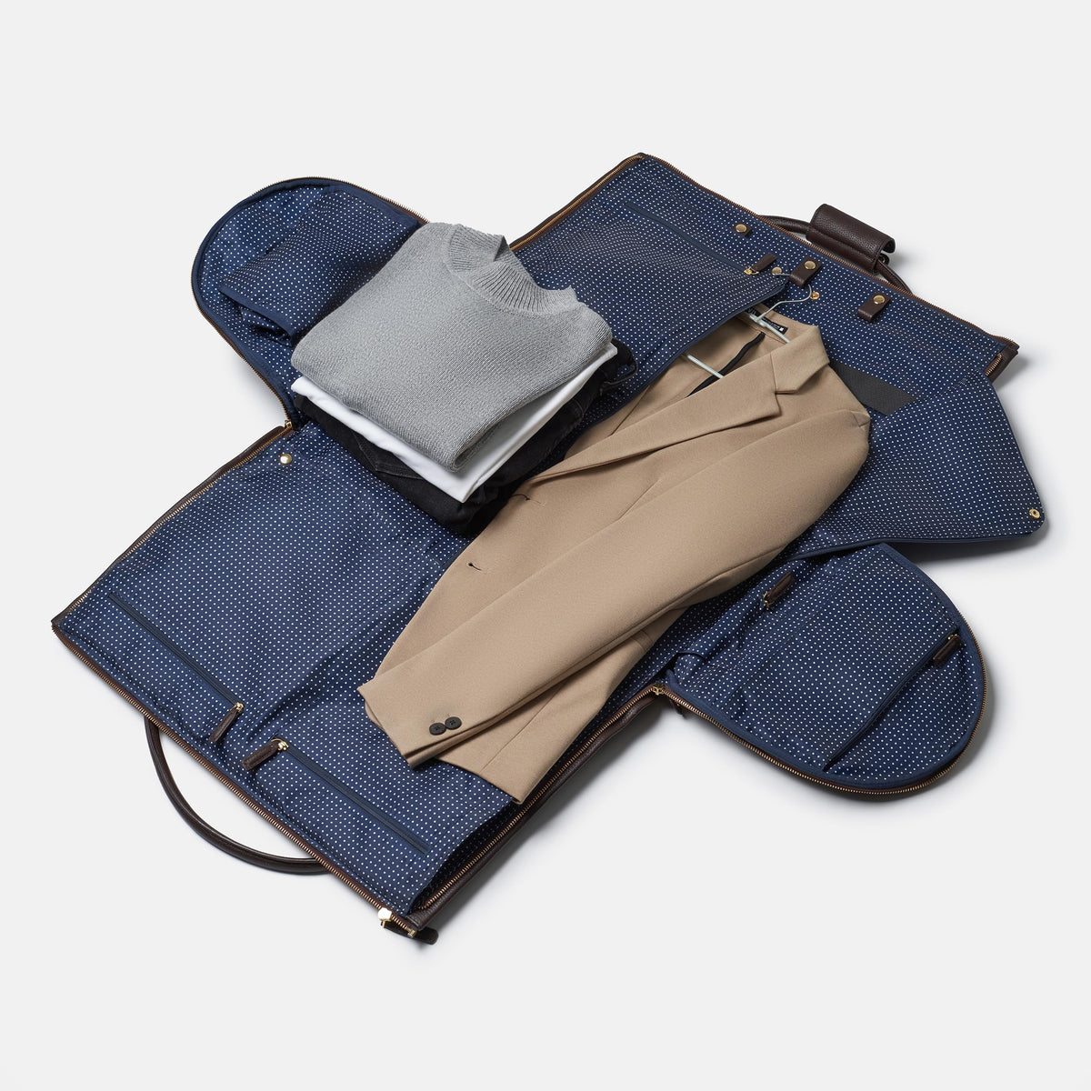 Rolling Duffel with Built-In Garment Bag