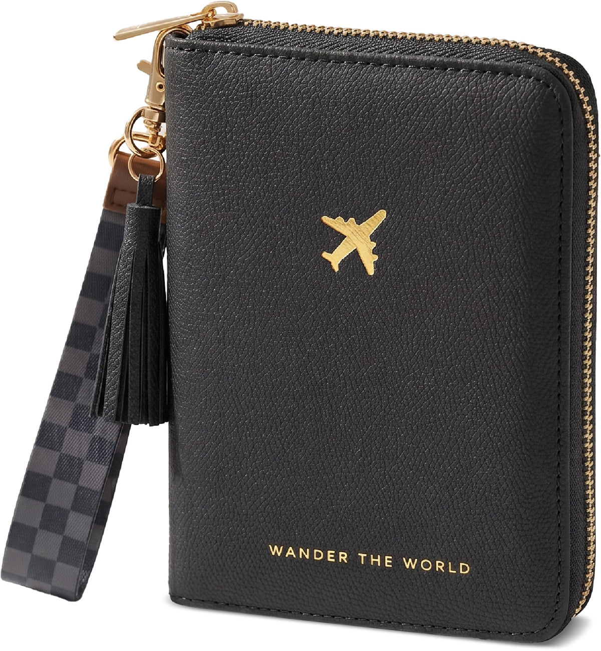 Passport Wallet with Detachable Wrist Strap