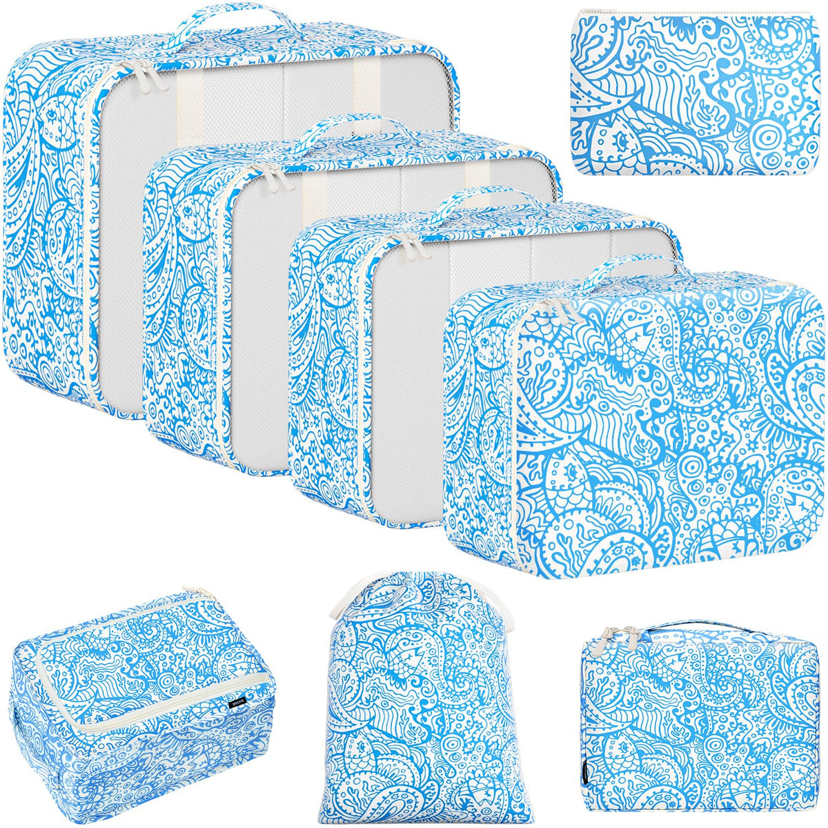 Multi-Piece Packing Cube Organizer Set