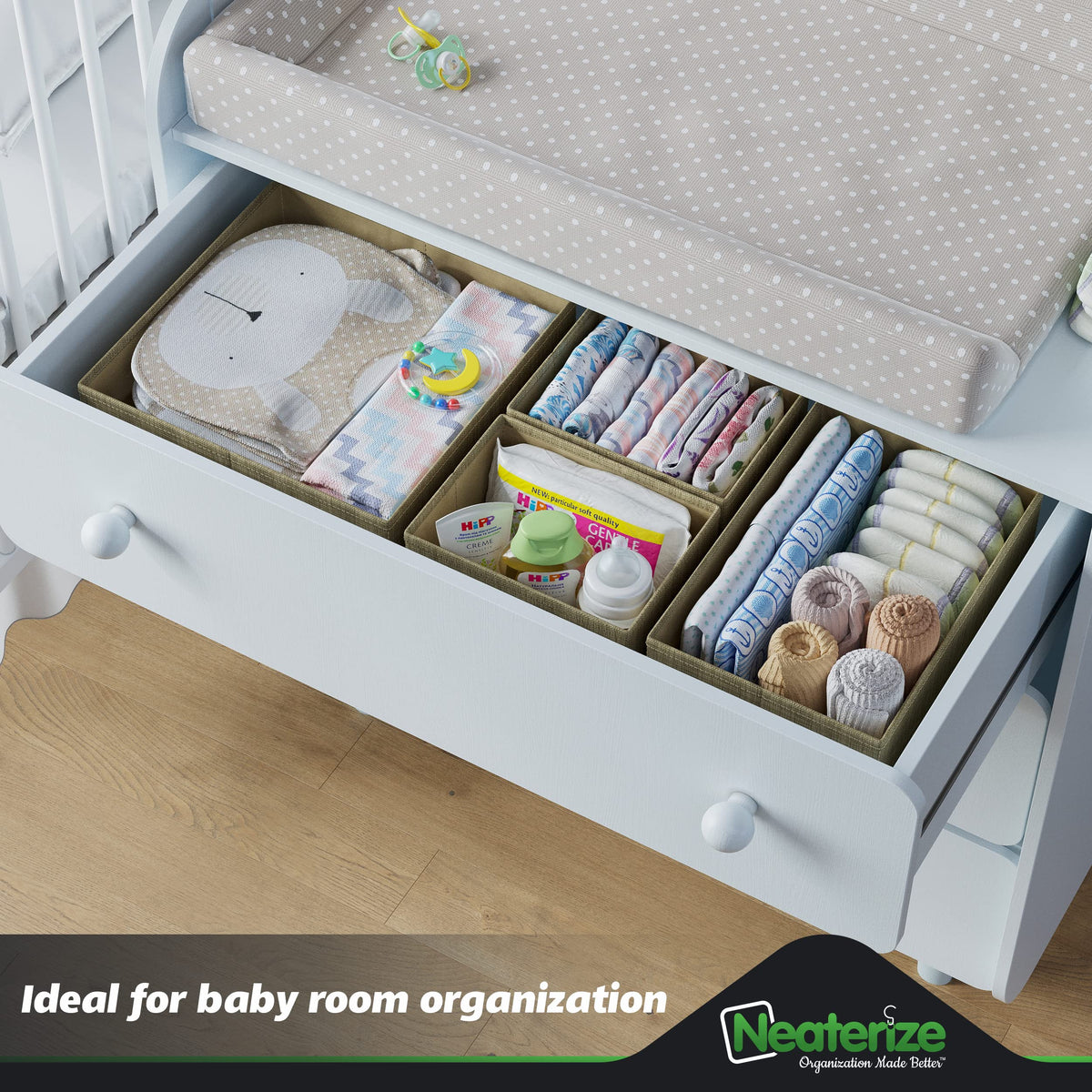 Twelve-Piece Drawer Clothing Organizer Set