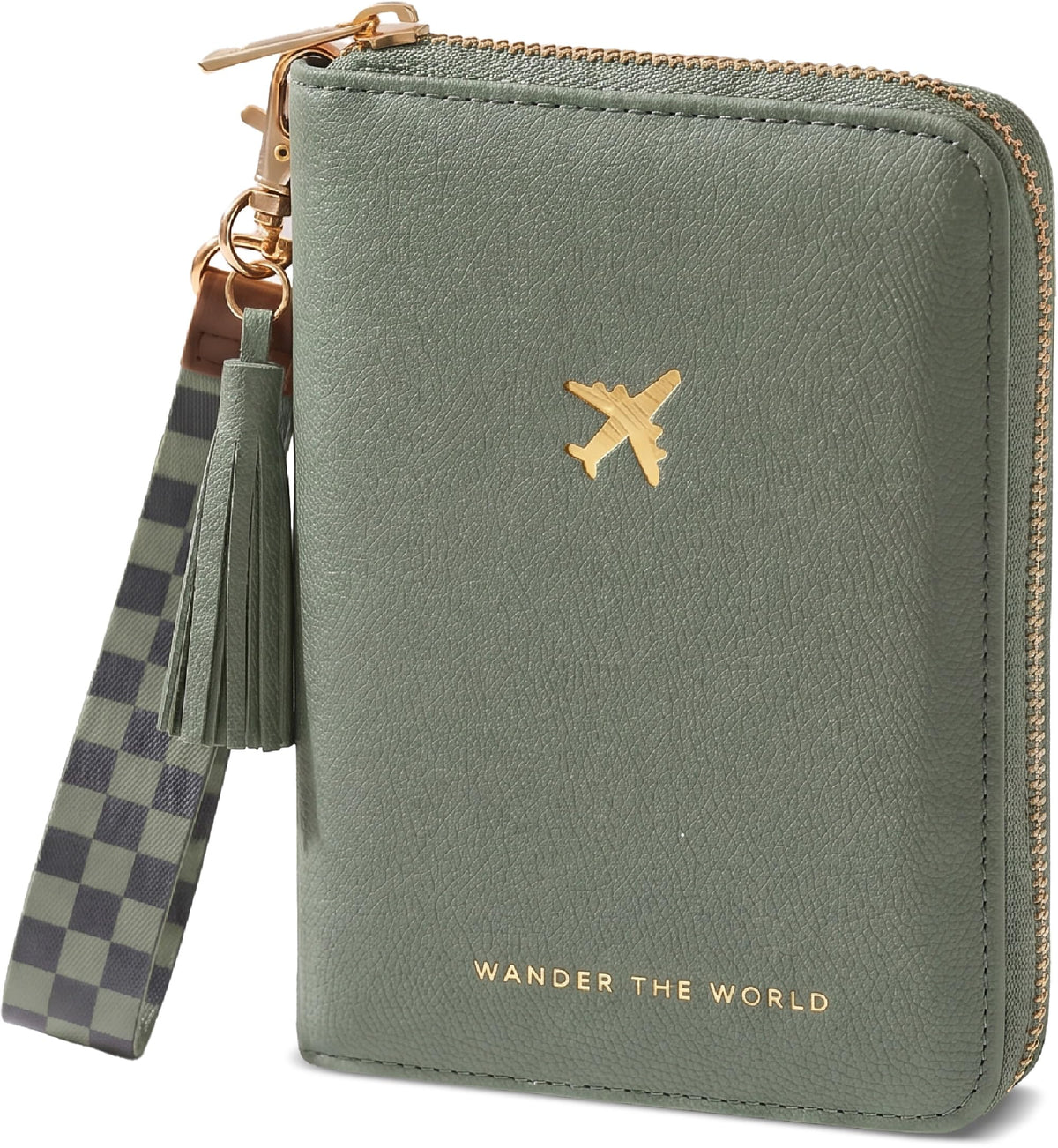 Passport Wallet with Detachable Wrist Strap