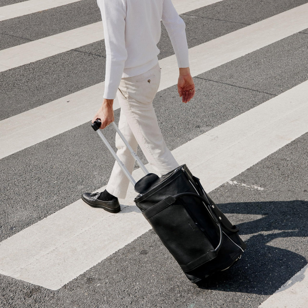 Rolling Duffel with Built-In Garment Bag