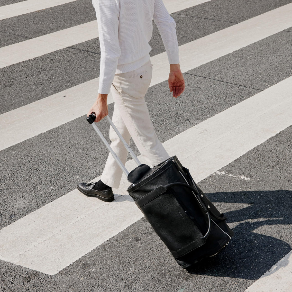 Rolling Duffel with Built-In Garment Bag